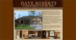 Desktop Screenshot of daverobertsconstruction.com